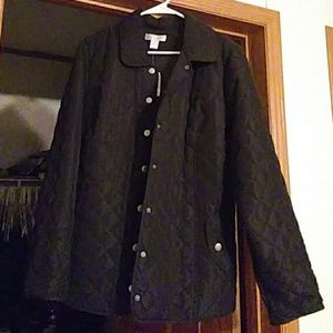 Christopher & Banks quilted jacket
